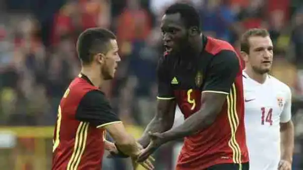 ‘I Have No Problem With Lukaku’- Eden Hazard